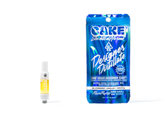 Cake - Blueberry Dream Distillate Vape Cartridge - 1G