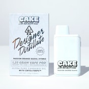 Cake - Passion Orange Guava Disposable Distillate Vape Cartridge - 1.25G