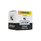 West Coast Cure - Chemdog Live Resin Sugar Concentrate - 1G