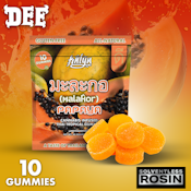 Dee Thai x Kalya - Papaya Solventless Rosin Gummies - (10mg/100mg)