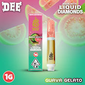 Dee Thai - Guava Gelato Liquid Diamonds Vape Cartridge - 1G