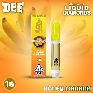 DEE THAI - Dee Thai - Honey Banana Liquid Diamonds Vape Cartridge - 1G