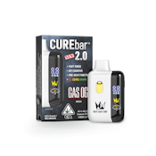 West Coast Cure - CUREbar 2.0 - Gas OG Disposable Vape Cartridge - 1G