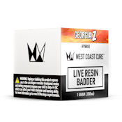 West Coast Cure - Georgia Z Live Resin Badder Concentrate - 1G