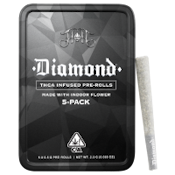 Heavy Hitters - Fig Bar Diamond Infused Pre-rolls - 5pk - 2.5G