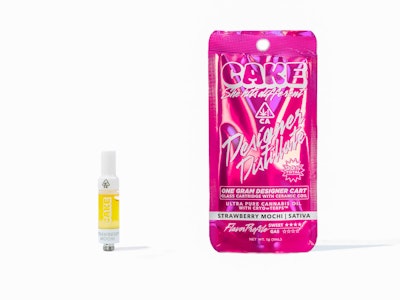 Cake - Cake - Strawberry Mochi Distillate Vape Cartridge - 1G 