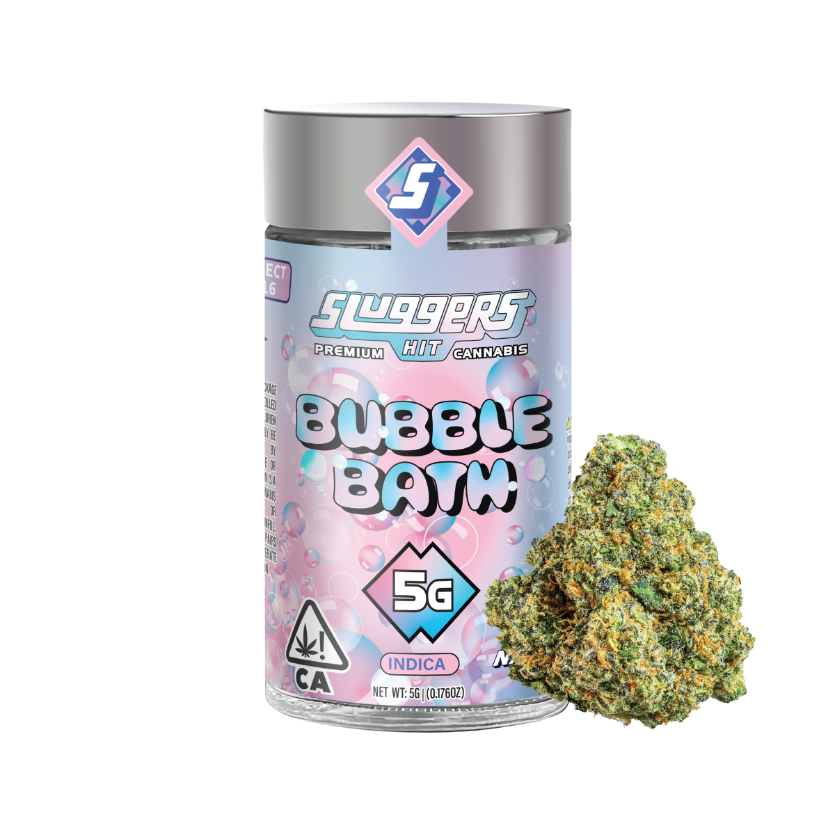 Sluggers Hit - Bubble Bath Flower - 5G - Fast Flavors | E...