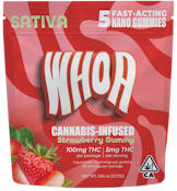 Whoa - Strawberry Gummy - (100mg)