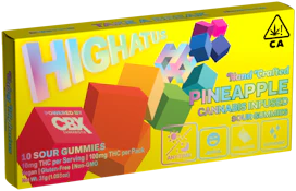 Cannabiotix - Highatus - Sour Pineapple Gummies - (10mg/100mg)