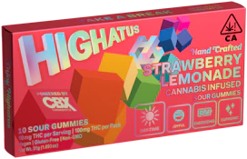 Cannabiotix - Highatus - Sour Strawberry Lemonade Gummies - (10mg/100mg)