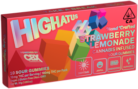 Cannabiotix - Highatus - Sour Strawberry Lemonade Gummies - (10mg/100mg)