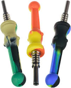 High Mountain Imports - Silicone Honey Straw w/Titinum Tip