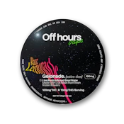 Off Hours - Razz Lemonade "Gelonade" - Live Resin Rope - 100mg - Edibles