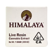 Himalaya Lemon Gelato Cake (Live Resin Sugar) (I) Solvent Extracts 1g