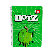 Botz Sativa Sour Green Apple Gummy 100mg