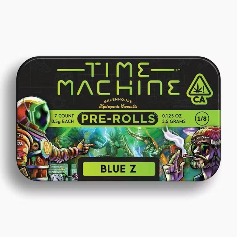 Time Machine - Time Machine - 7pk Prerolls - Blue Z Main Image