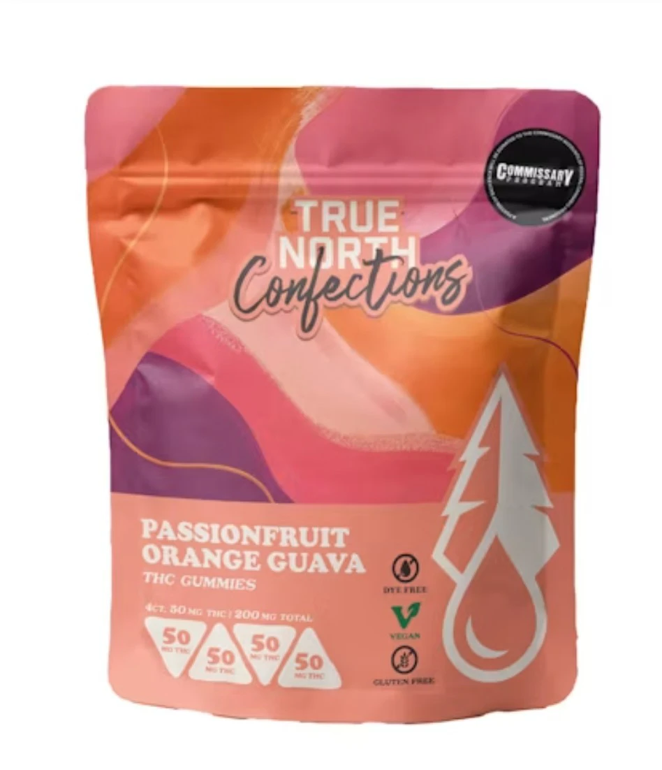 True North - True North-Gummies-Passionfruit Orange Guava-Hybrid-200mg THC Main Image