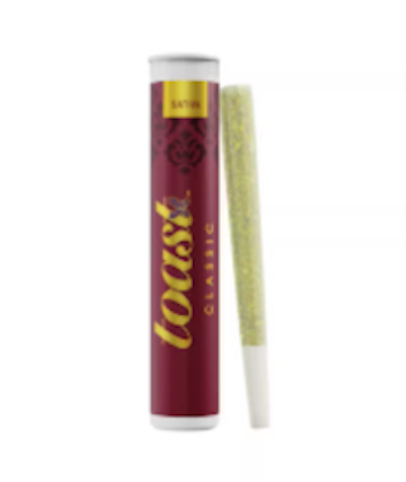 Toast - Barney's Bubble Bath -Sativa- 23.46% THC | Classic 1g (pre-roll) | Toast      -nn9 middle