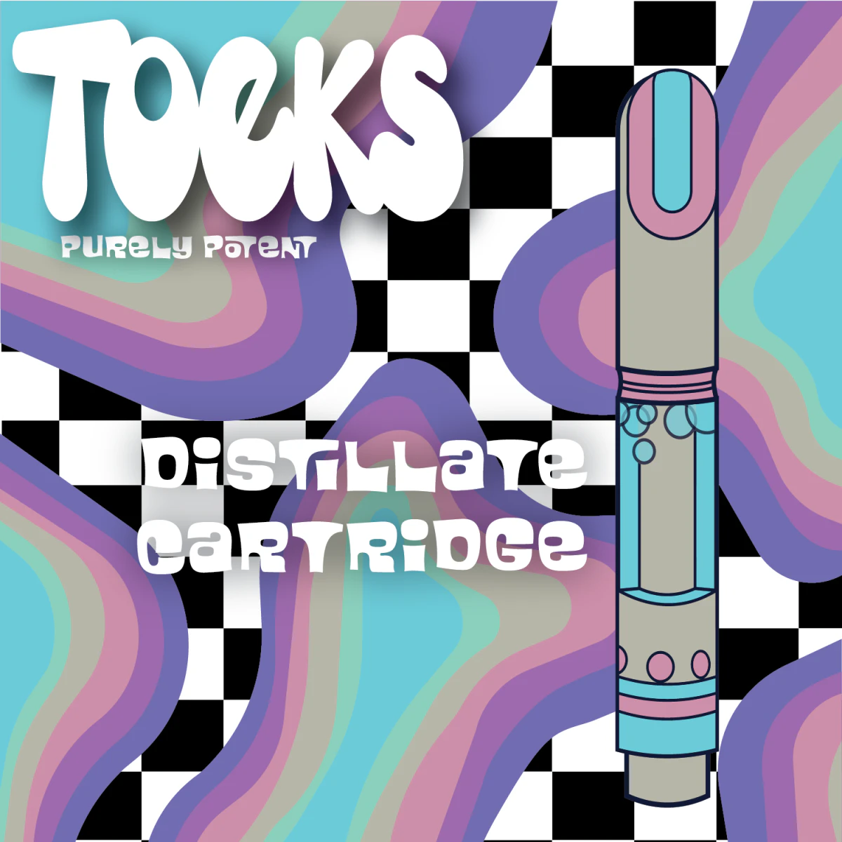 TOEKS - Toeks | Sour Pebbles | Terpsillate Vape Cart | 1g [S] Main Image