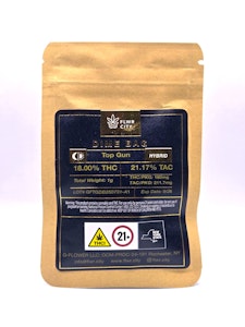 FLOWER CITY - Flwr City - Top Gun - "Dime Bag" - 1g - 18% THC - Dry Flower