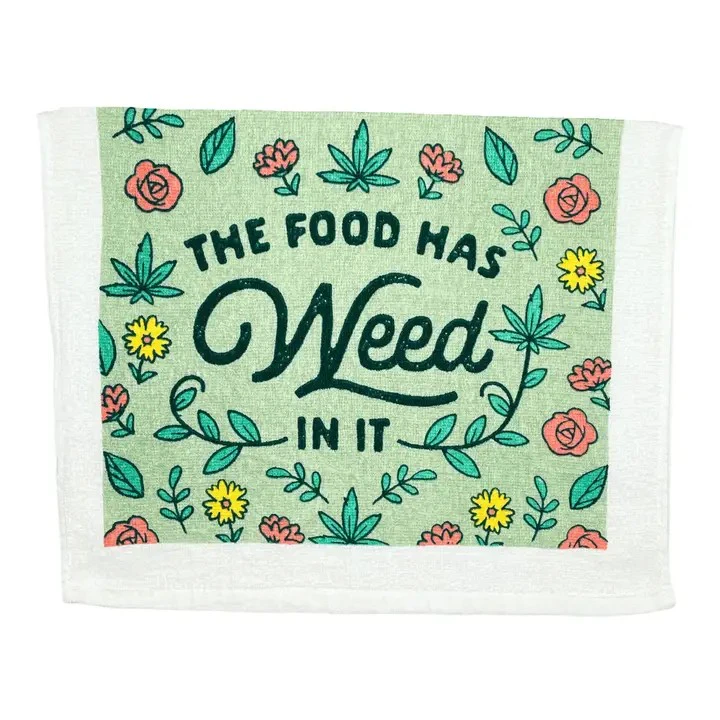 Pot Mama's - Kitchen Towel | "The Food has Weed in it" Main Image