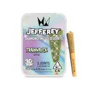 Trainwreck - Jefferey Infused Joint .65g 5 Pack