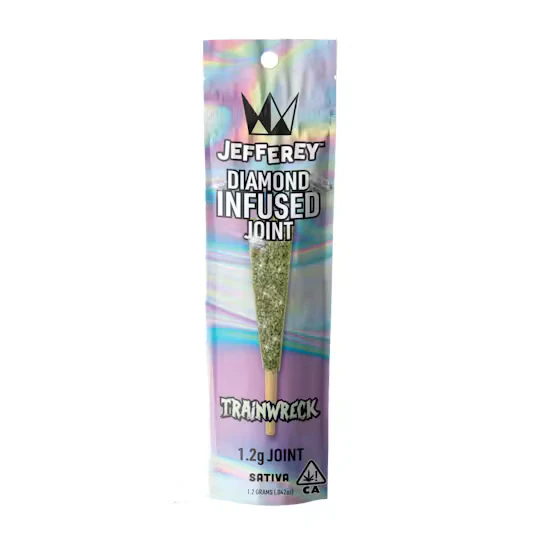 West Coast Cure - WEST COAST CURE: Trainwreck Infused 1.2g Jefferey Pre-Roll (S) Main Image