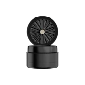 Flower Mill - Next Gen Premium - Aluminum Series - 2.0" - Black