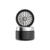 Flower Mill - Next Gen Premium - Stainless Series - 2.0" - Black