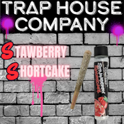 Trap House Strawberry Shortcake Infused "DUBBZ" Preroll 1.25g