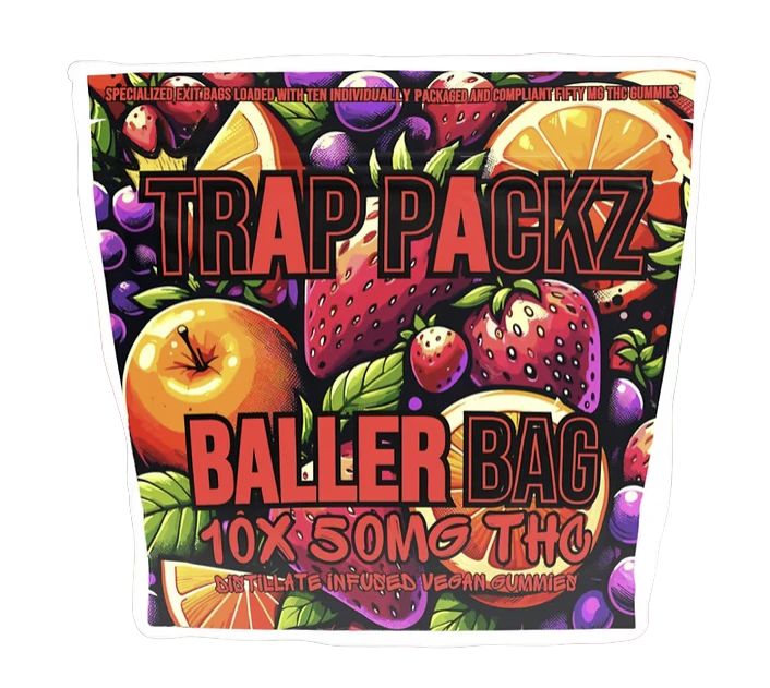 RETRO BAKERY - Trap Packz | Baller Bag | Fruity Series | 500mg THC Main Image