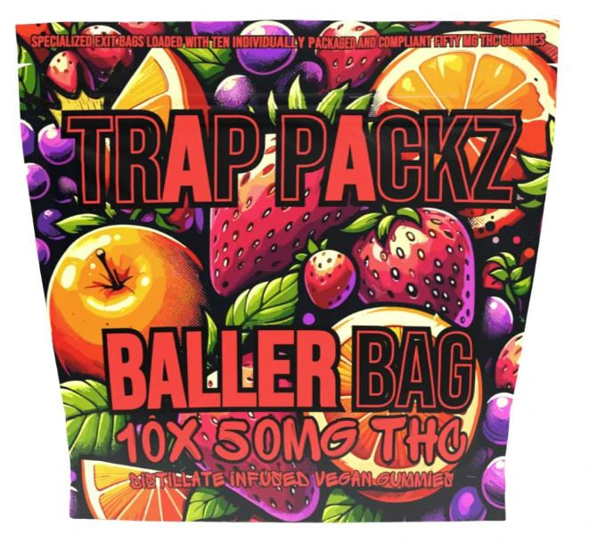 Trap Packz - Trap Packz Baller Bag | 5mg THC | 100 Servings Main Image