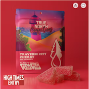 True North-Gummies-Traverse City Cherry-Hybrid-200mg THC