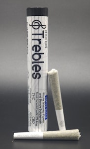 DECIBEL FARMS - Sativa Trebles, Infused Preroll, 2 pack, 1g