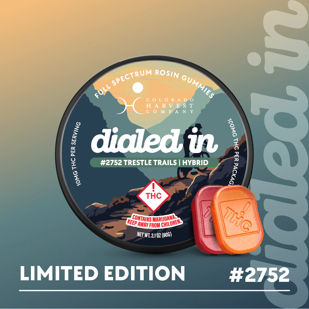 Dialed In - Dialed In - Gummies - Trestle Trails (H) - 100mg Main Image