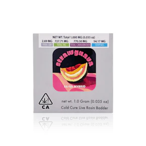 TRICHOME MINERS - Concentrate - Strawguava - Live Rosin Badder - 1G
