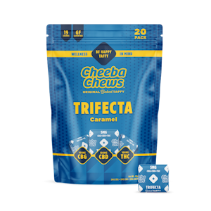 CHEEBA CHEWS - Trifecta Caramel THC:CBD:CBG Chews