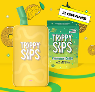 Trippy Sips - Caribbean Crush Disposable Vape - 2g