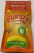 Sauce Bursts Tropical Twists 100mg Edibles
