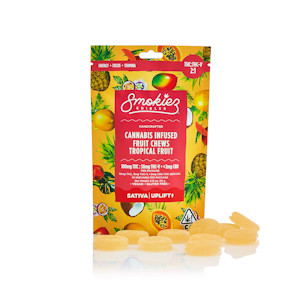 SMOKIEZ - Smokiez | Gummies | THC-V | Tropical Fruit | 10 pc