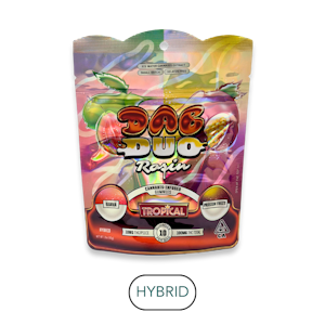 ABX - ABX - Dab Duos Rosin - Tropical Guava x Passion Fruit - Gummies - 10pk - 100mg