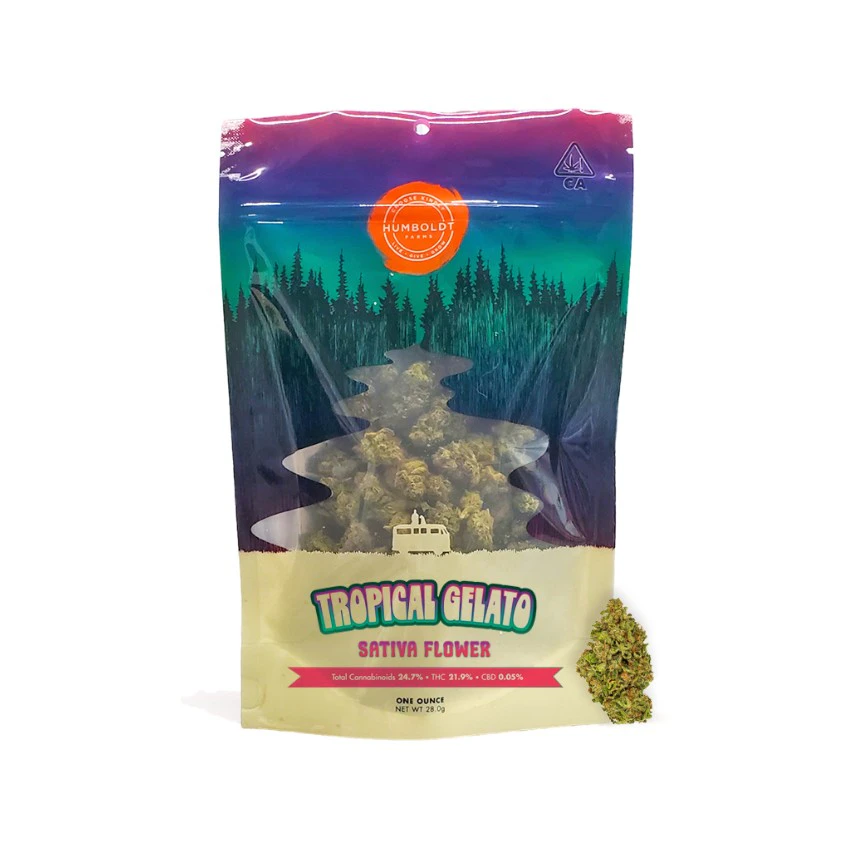 Humboldt Farms - Humboldt Farms - Tropical Gelato - 28g Flower Main Image