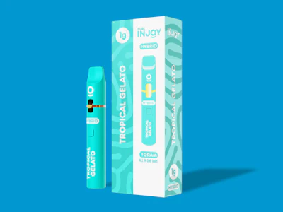 Cure Injoy - Cure Injoy - Tropical Gelato - 1g All-In-One Vape