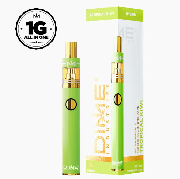 DIME - DIME - Disposable Vape - Signature Line - Hybrid - Tropical Kiwi - (1g) Main Image