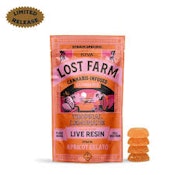 Lost Farm Tropical Lemonade Papaya Live Rosin Gummies