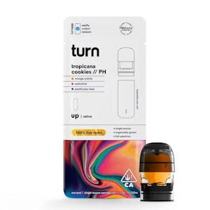 TURN - Turn Tropicana Cookies // PH 1g Vape Pod Live Resin