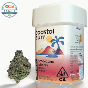 Coastal Sun - Coastal Sun - Sativa - Tropicana Cherry - (3.5g)