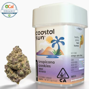 Coastal Sun - Indica - Tropicana Cookies - (3.5g)