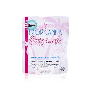 TROPICANNA - TROPICANNA ORIGINALS - Edible - Blueberry - Gummies - 100MG