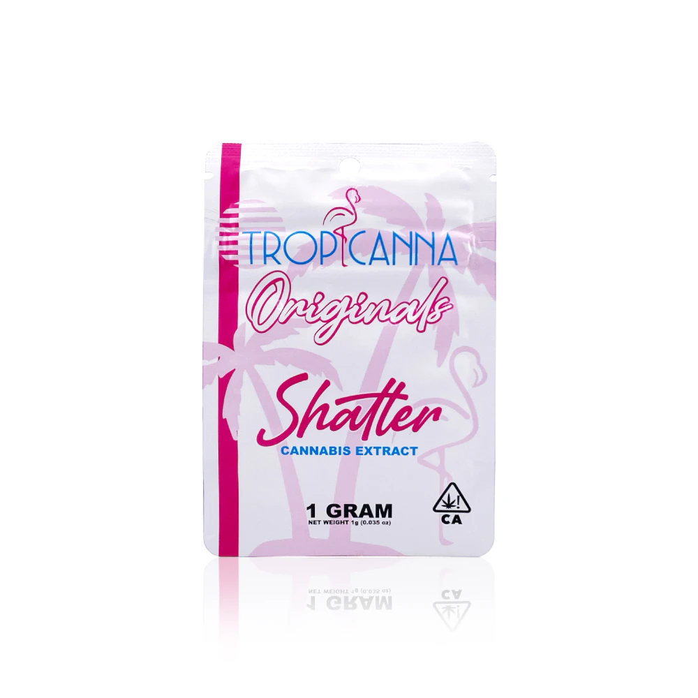 Tropicanna Originals - TROPICANNA ORIGINALS - Concentrate - Lemon Cherry Gelato - Shatter - 1G Main Image